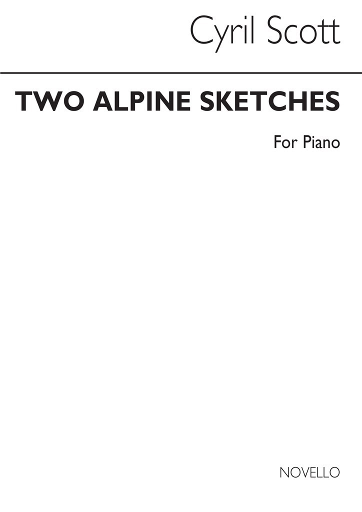 Two Alpine Sketches Op58 No.4 Piano